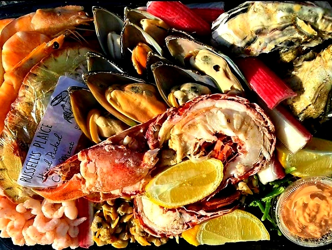 Dressed Crab & Dressed Lobster Platter
