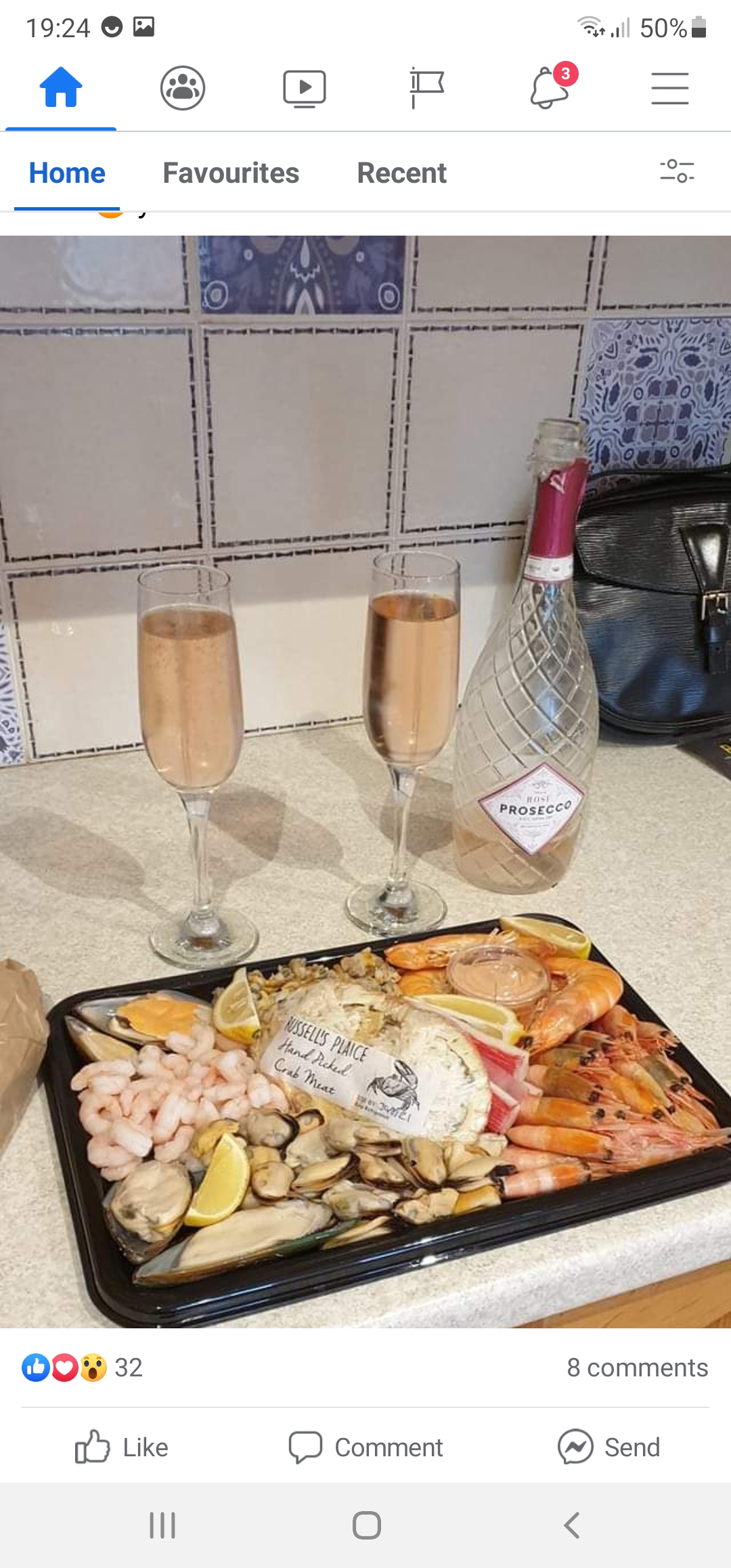 Seafood Platter- Russells Plaice